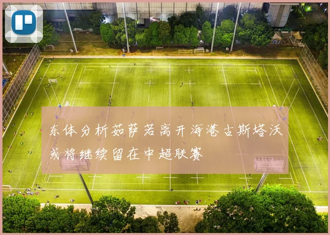 东体分析茹萨若离开海港古斯塔沃或将继续留在中超联赛